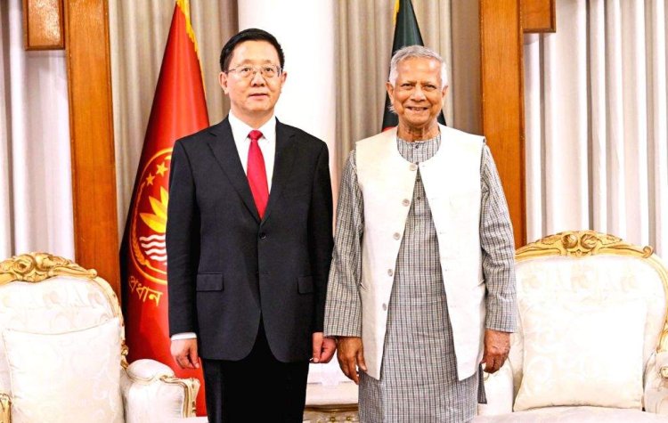 বাংলাদেশ চীনের আরও ঘনিষ্ঠ প্রতিবেশী হতে চায়: ডক্টর ইউনূস