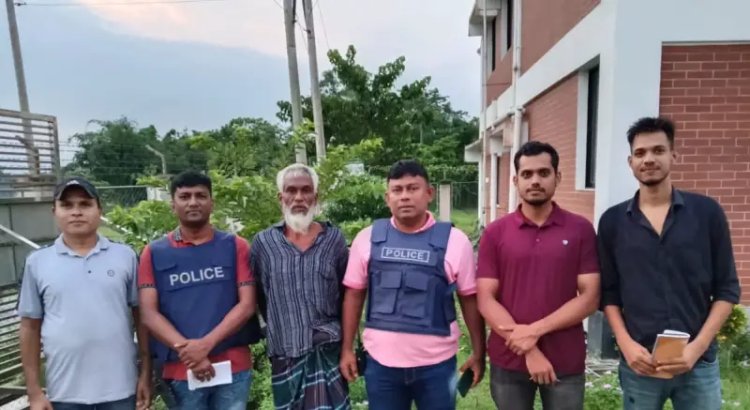কমলগঞ্জে জমি নিয়ে বিরোধে দুই ভাতিজিকে কুপিয়ে হত্যা: প্রধান আসামি মাসুক আলী গ্রেফতার